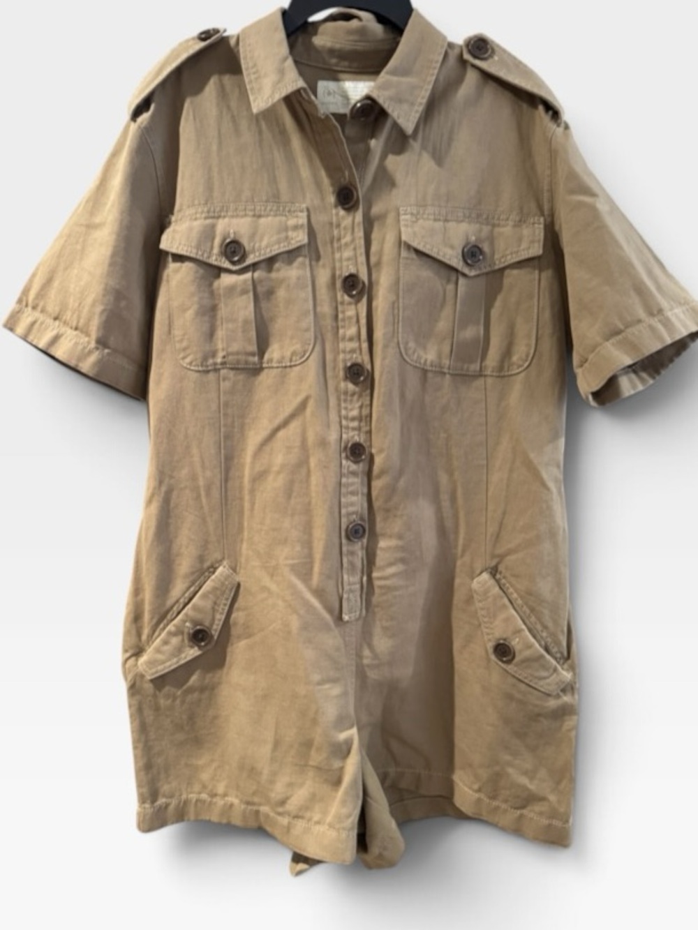 Archive Reissue Heritage Safari Belted Romper by Banana Republic 8 - Picture 8 of 11